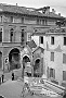 Padova-Monumento di Antenore ancora appoggiato alle case anni 30 (Adriano Danieli)